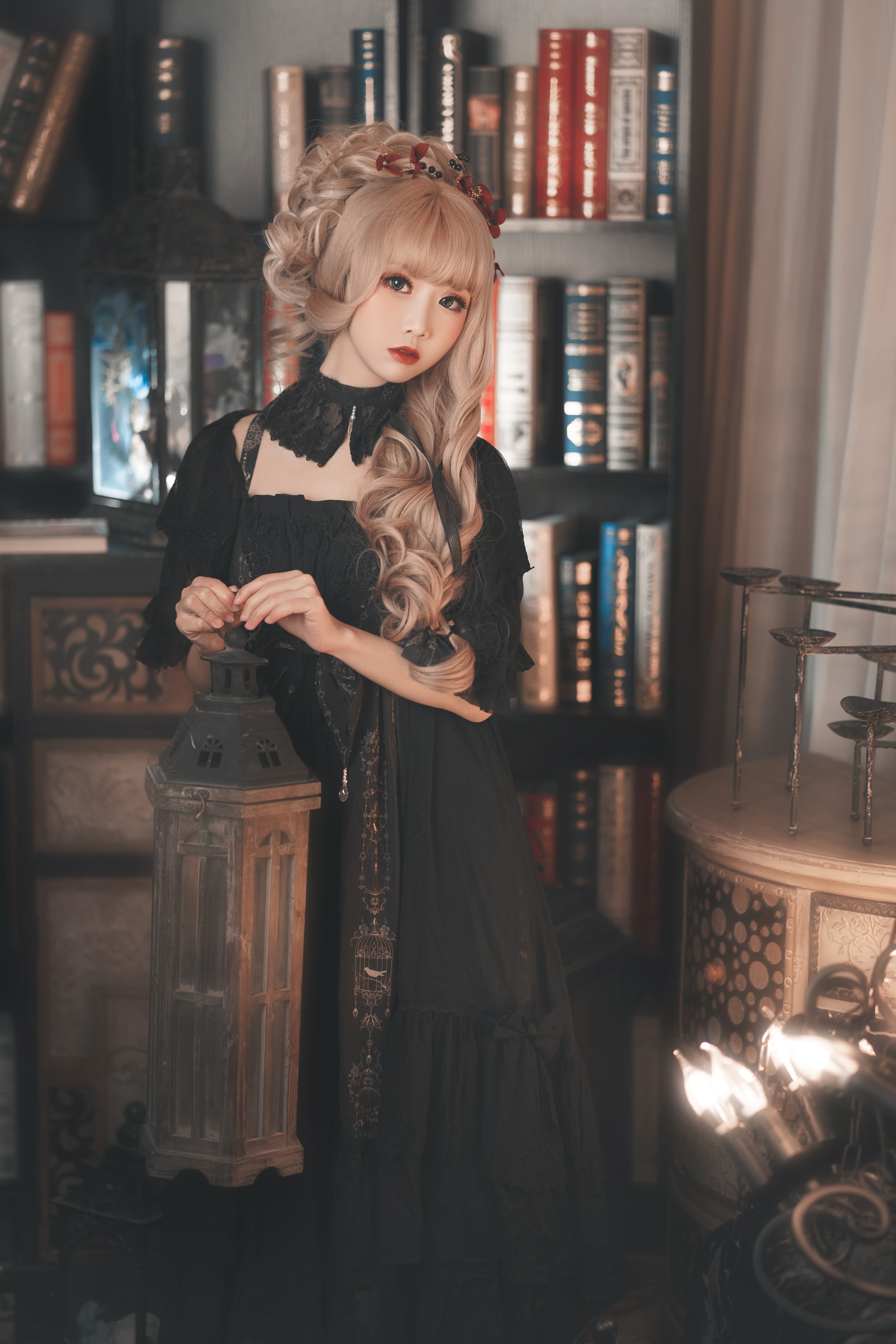 图片[1]-面饼仙儿 – NO.055 Coser面饼仙儿 十六夜颂歌 [12P]-XikXak